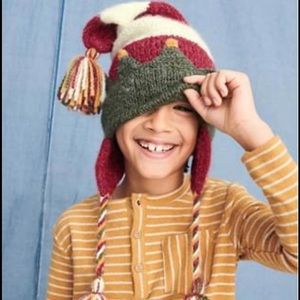Garnet Hill Kids Knit Elf Hat